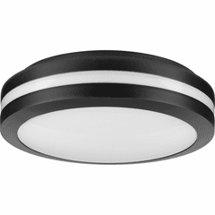Progress Hard Nox 1-LT Outdoor Flush Mount - Black  - P550112-031-30