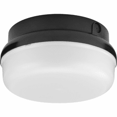 Progress Hard Nox 1-LT Outdoor Flush Mount - Black  - P550114-031-30
