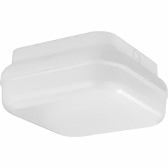 Progress Hard Nox 1-LT Outdoor Flush Mount - Satin White - P550115-028-30