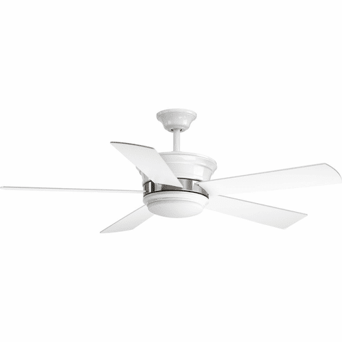 Progress Harranvale Collection 54" 5-Blade Fan w/ LED Light - White - P2540-3030K