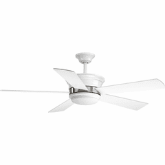 Progress Harranvale Collection 54" 5-Blade Fan w/ LED Light - White - P2540-3030K