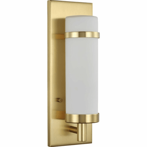 Progress Hartwick 1-Light 60W Wall Sconce - Satin Brass - P710087-012