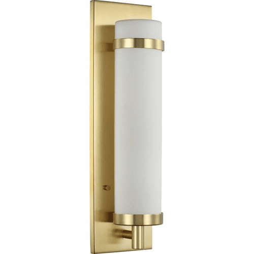 Progress Hartwick 1-Light 60W Wall Sconce - Satin Brass - P710088-012