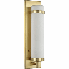 Progress Hartwick 1-Light 60W Wall Sconce - Satin Brass - P710088-012 Progress Hartwick 1-Light 60W Wall Sconce - Satin Brass - P710088-012