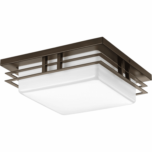 Progress Helm Collection 1-LT 11" LED Flush Mount - Antique Bronze - P3447-2030K9