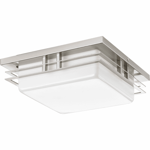 Progress Helm Collection 1-LT 11" LED Flush Mount - Brushed Nickel - P3447-0930K9