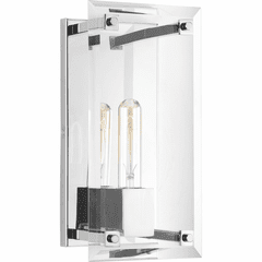 Progress Hobbs Collection 1-LT Wall Sconce - Polished Chrome - P710017-015