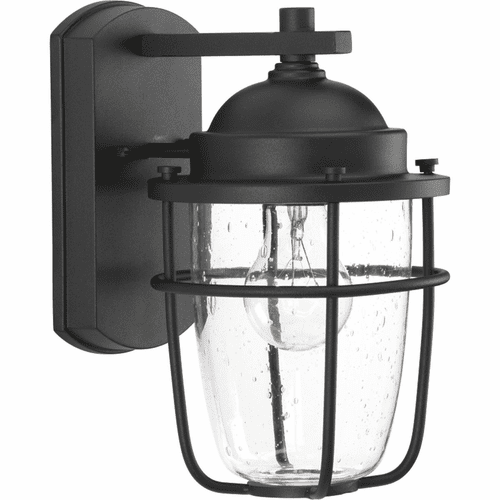 Progress Holcombe Small Wall Lantern - Black - P560065-031