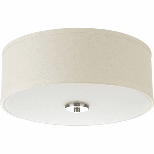 Progress Inspire 1-LT 13" LED Flush Mount - Brushed Nickel - P3696-0930K9