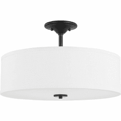 Progress Inspire 3-Light 60W Semi-Flush Mount - Graphite - P350167-143