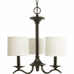 Progress Inspire Collection 3-LT Chandelier - Antique Bronze - P4632-20 Progress Inspire Collection 3-LT Chandelier - Antique Bronze - P4632-20