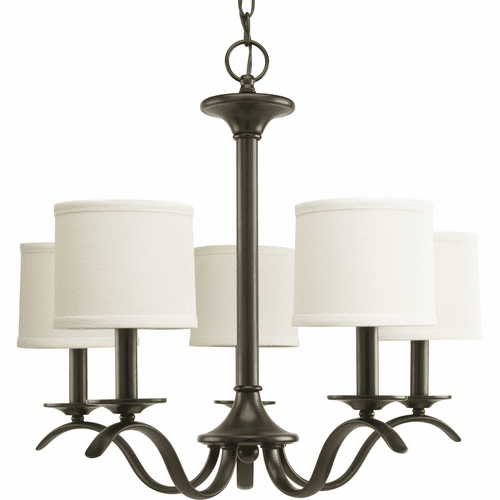 Progress Inspire Collection 5-LT Chandelier - Antique Bronze - P4635-20