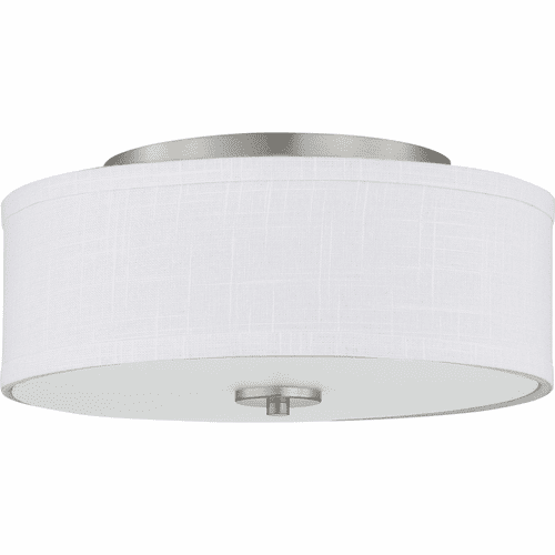 Progress Inspire LED 13" LED Flush Mount - Brushed Nickel - P350135-009-30