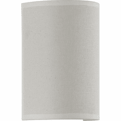 Progress Inspire LED Collection LED Wall Sconce - Off White Linen - P710071-159-30 Progress Inspire LED Collection LED Wall Sconce - Off White Linen - P710071-159-30