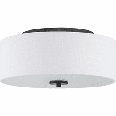 Progress Inspire LED Collection13" LED Flush Mount - Graphite - P350135-143-30