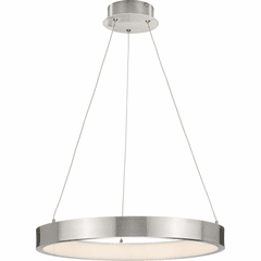 Progress Inverse 1-LT LED Pendant - Brushed Nickel - P500369-009-30