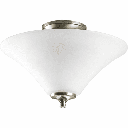 Progress Joy Collection 2-LT 13-1/4" Semi Flush - Brushed Nickel - P3855-09