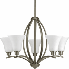 Progress Joy Collection 5-LT Chandelier - Antique Bronze - P4490-20W