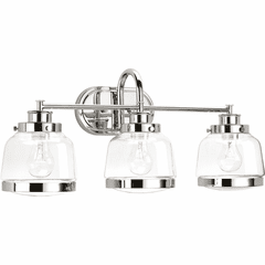 Progress Judson 3-LT Bath Vanity - Polished Nickel - P300082-104