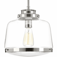 Progress Judson Collection 1-LT Pendant - Polished Nickel - P500061-104 Progress Judson Collection 1-LT Pendant - Polished Nickel - P500061-104