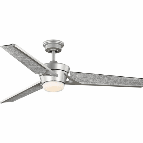 Progress Kasota 56" 1-LT Ceiling Fan - Painted Nickel - P250072-152-30