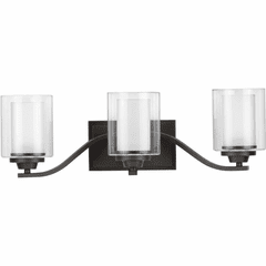 Progress Kene 3-Light 75W Bath Vanity - Graphite - P300122-143