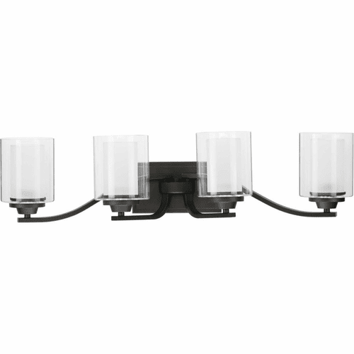 Progress Kene 4-Light 75W Bath Vanity - Graphite - P300123-143