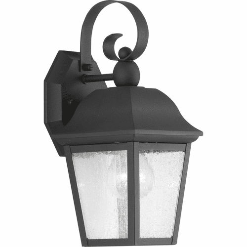 Progress Kiawah 1-LT Outdoor Small Wall-Lantern - Black - P560010-031