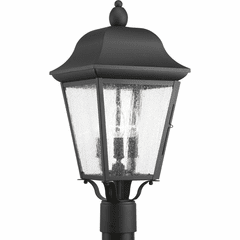 Progress Kiawah 3-LT Outdoor Post Lantern - Black - P540001-031 Progress Kiawah 3-LT Outdoor Post Lantern - Black - P540001-031