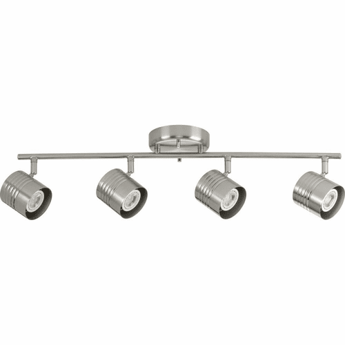 Progress Kitson 4 Head Track Metal - Brushed Nickel - P900014-009