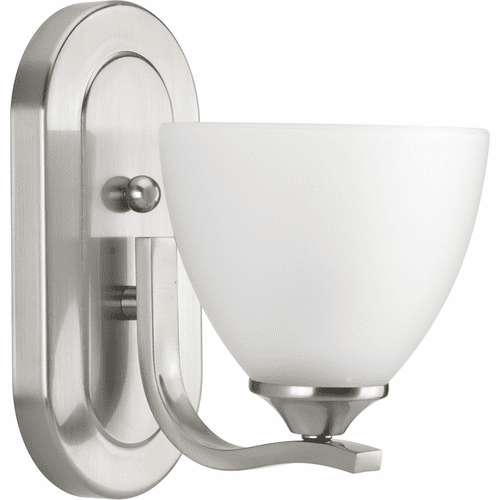 Progress Laird 1-LT Bath Vanity - Brushed Nickel - P300095-009