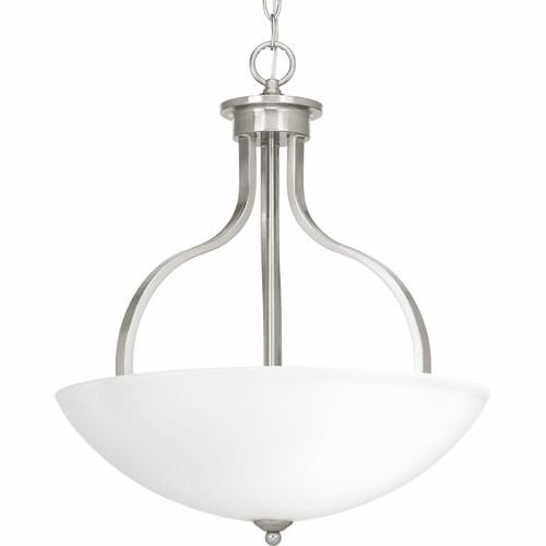 Progress Laird Collection Inverted Pendant - Brushed Nickel - P500071-009