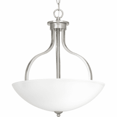 Progress Laird Collection Inverted Pendant - Brushed Nickel - P500071-009 Progress Laird Collection Inverted Pendant - Brushed Nickel - P500071-009