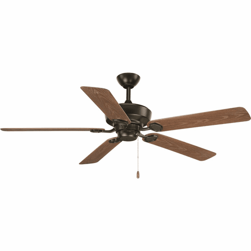 Progress Lakehurst 60" In/Outdoor 5-Blade Ceiling Fan - Bronze - P2562-20