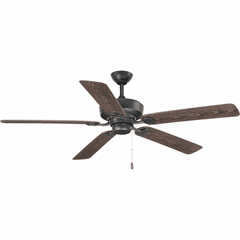 Progress Lakehurst 60" In/Outdoor 5-Blade Ceiling Fan - Forged Black - P2562-80 Progress Lakehurst 60" In/Outdoor 5-Blade Ceiling Fan - Forged Black - P2562-80