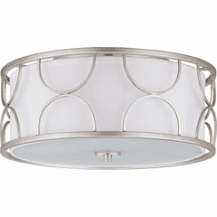 Progress Landree Collection 16" 3-LT Flush Mount - Silver Ridge - P350132-134 Progress Landree Collection 16" 3-LT Flush Mount - Silver Ridge - P350132-134