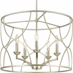 Progress Landree Collection 5-LT Chandelier - Silver Ridge - P400178-134