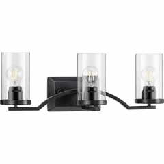 Progress Lassiter 3-Light 60W Bath Vanity - Black - P300258-031