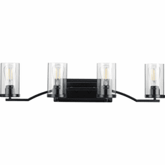 Progress Lassiter 4-Light 60W Bath Vanity - Black - P300259-031