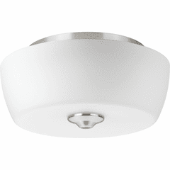 Progress Leap Collection 2-LT 14" Flush Mount - Brushed Nickel - P350061-009 Progress Leap Collection 2-LT 14" Flush Mount - Brushed Nickel - P350061-009