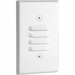 Progress LED Indoor Louvered Step Light - Satin White - P660003-028-30K