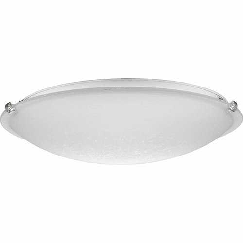 Progress Linen Dome 4-LT Flush Mount - Brushed Nickel - P350179-009