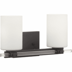 Progress Lisbon Collection 2-LT Bath Vanity - Black - P300198-031