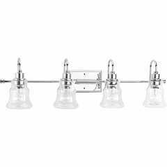 Progress Litchfield 4-LT Bath Vanity - Polished Chrome - P300140-015