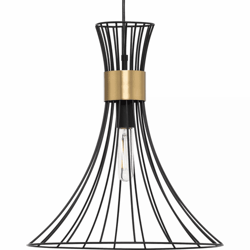 Progress Lorin 1-LT Pendant - Matte Black - P500365-31M