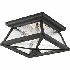 Progress Mac 2-LT Outdoor Close-to-Ceiling - Black - P6023-31