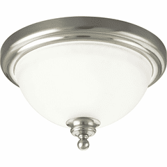 Progress Madison Collection 1-LT 12" Close-to-Ceiling - Brushed Nickel - P3311-09