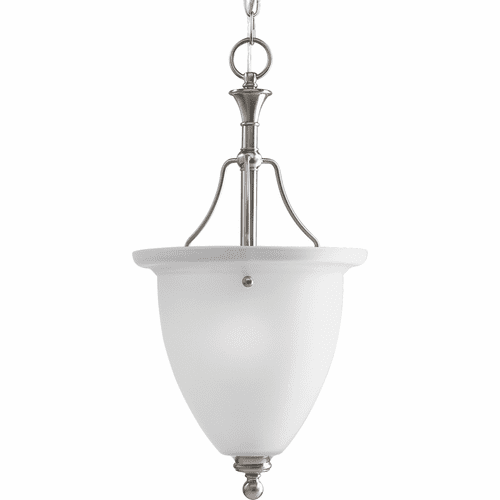 Progress Madison Collection 1-LT Inverted Pendant - Brushed Nickel - P3793-09