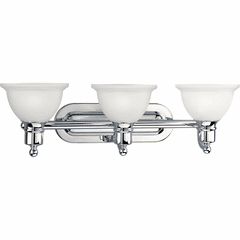 Progress Madison Collection 3-LT Bath Vanity - Polished Chrome - P3163-15