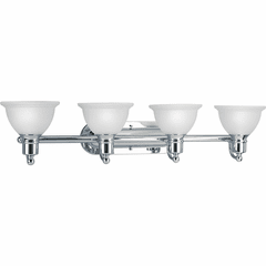 Progress Madison Collection 4-LT Bath Vanity - Polished Chrome - P3164-15